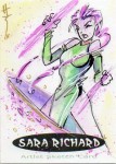 PSC (Personal Sketch Card) by Sara Richard